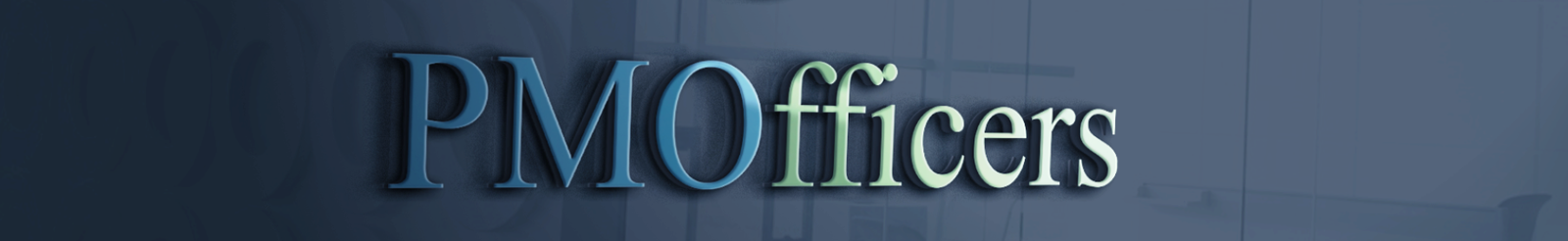 Logo PMOfficers, consultoría y formación homolgada online de PMO