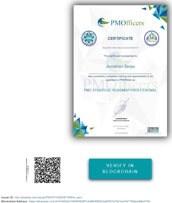 PMO STRATEGIC ROADMAP PROFESSIONAL CERTIFIED (SESIÓN ESPAÑOL) - Imagen 4